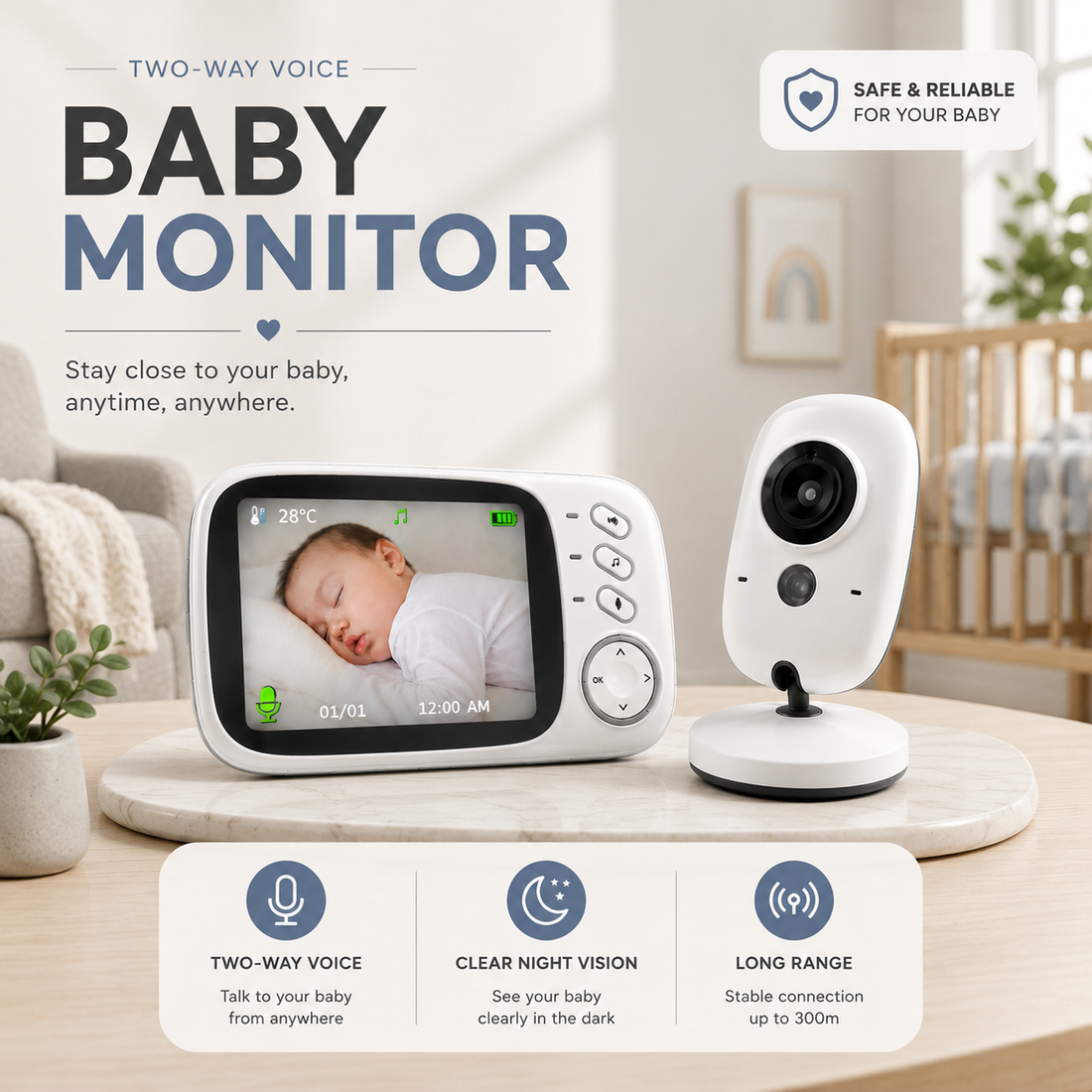 Digital Baby Care Device By Aliviko